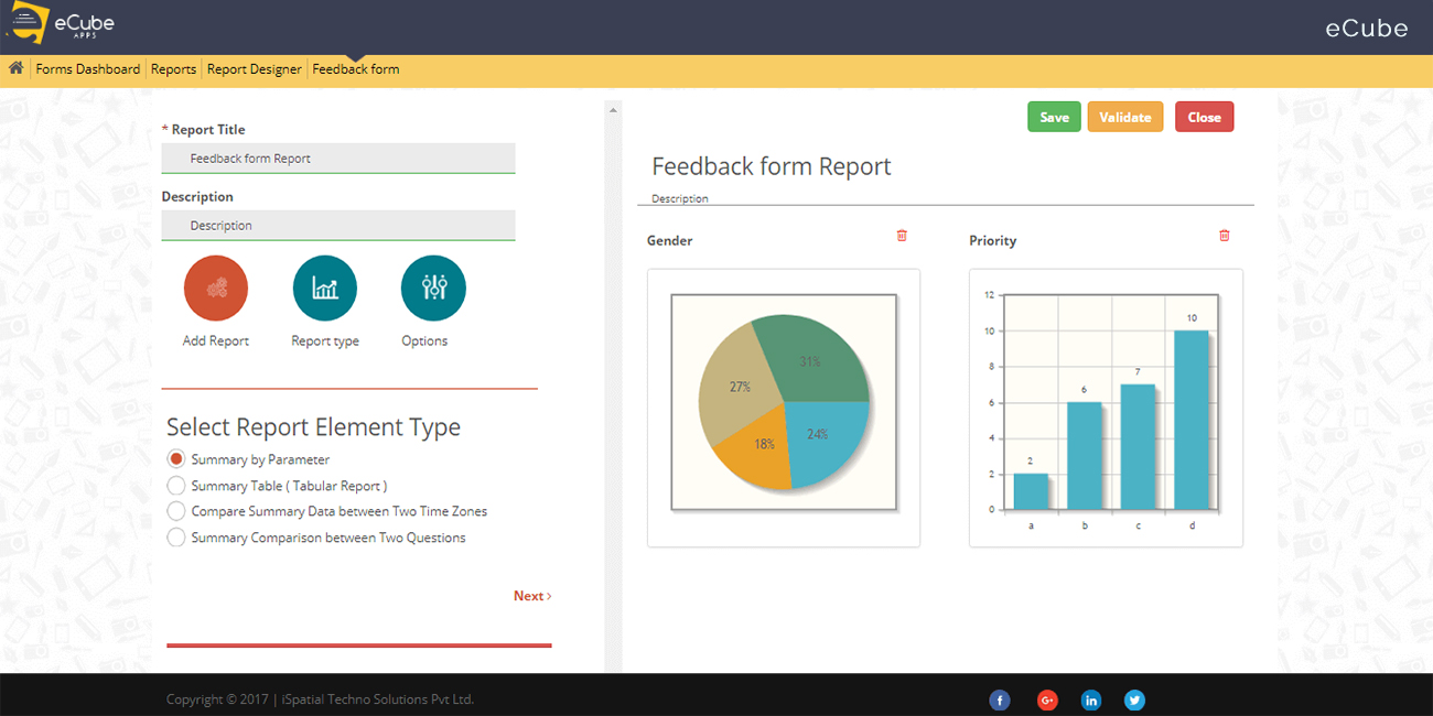 Feedback Form Report